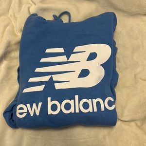 New balance hoodie blue